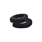 Ersatz-Ohrpolster für Logitech Astro A40, A50, Memory-Schaumstoff + Textil, Schwarz, 1 Paar