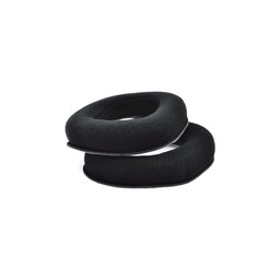 Ersatz-Ohrpolster für Logitech Astro A40, A50, Memory-Schaumstoff + Textil, Schwarz, 1 Paar