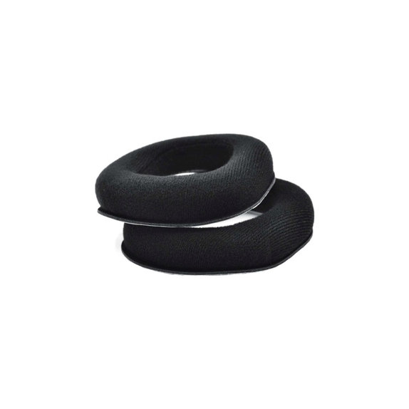 Ersatz-Ohrpolster für Logitech Astro A40, A50, Memory-Schaumstoff + Textil, Schwarz, 1 Paar