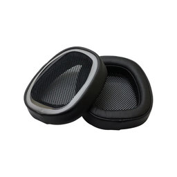 Ersatz-Ohrpolster für Logitech G433, Memory-Schaumstoff + PU-Leder, Schwarz, 1 Paar