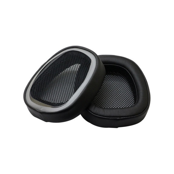Ersatz-Ohrpolster für Logitech G433, Memory-Schaumstoff + PU-Leder, Schwarz, 1 Paar