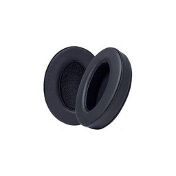 Ersatz-Ohrpolster für Sennheiser HD300, HD4.50BTNC, Memory-Schaumstoff + PU-Leder, Schwarz, 1 Paar