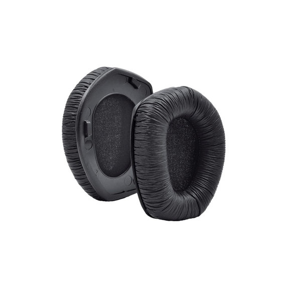 Ersatz-Ohrpolster für Sennheiser HDR175, RS175, Memory-Schaumstoff + PU-Leder, Schwarz, 1 Paar