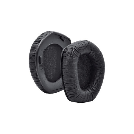 Ersatz-Ohrpolster für Sennheiser HDR175, RS175, Memory-Schaumstoff + PU-Leder, Schwarz, 1 Paar