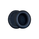 Ersatz-Ohrpolster für Anker Soundcore Life Q45, Memory-Schaumstoff + PU-Leder, Schwarz, 1 Paar