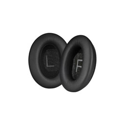 Ersatz-Ohrpolster für Bose QuietComfort 45, Memory-Schaumstoff + PU-Leder, Schwarz, 1 Paar