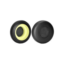Ersatz-Ohrpolster für Jabra Evolve 20, 30, 40, PU-Leder, Schwarz, 1 Paar