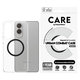 Hülle Urban Combat mit schwarzem QI für Samsung Galaxy S25 Edge, Transparent, PanzerGlass