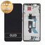 Xiaomi Poco X7 24095PCADG - LCD Display + Touchscreen Front Glas + Rahmen (Green) - 5600020O16P00 Genuine Service Pack