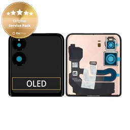 Xiaomi Mix Flip 2405CPX3DC - LCD Display + Touchscreen Front Glas (Externe) (Black) - 560004000N800 Genuine Service Pack