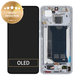 Xiaomi Poco F7 Pro 5G - LCD Display + Touchscreen Front Glas + Rahmen (Blue) - 56002100O1100 Genuine Service Pack
