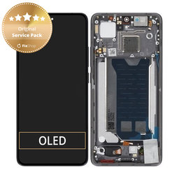Xiaomi Poco F7 Pro 5G - LCD Display + Touchscreen Front Glas + Rahmen (Black) - 56002300O1100 Genuine Service Pack