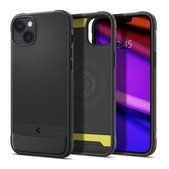 Spigen - Hülle Rugged Armor MagSafe für iPhone 14, Matte Black