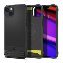 Spigen - Hülle Rugged Armor MagSafe für iPhone 14, Matte Black