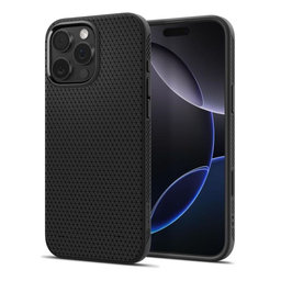Spigen - Hülle Liquid Air "T" MagSafe für iPhone 16 Pro Max, Matte Black