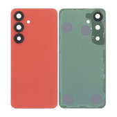 Samsung Galaxy S25 - Akkudeckel Komplett (Coralred)