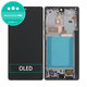 Samsung Galaxy S25 Ultra - LCD Display + Touchscreen Front Glas + Rahmen (Titanium Black) OLED