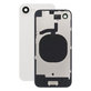 Apple iPhone 16e - Rückgehäuseglas + Kameraglas + Metallplatte (White)