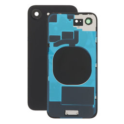 Apple iPhone 16e - Rückgehäuseglas + Kameraglas (Black)