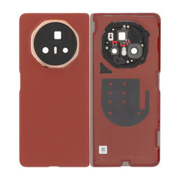 Honor Magic V3 - Akkudeckel Komplett (Reddish Brown)