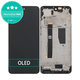 Motorola Moto G84 XT2347 - LCD Display + Touchscreen Front Glas + Rahmen (Black) OLED