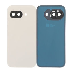 Google Pixel 9a - Akkudeckel Komplett (Porcelain)
