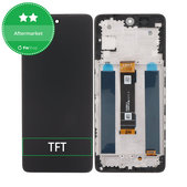 TCL 50 Pro NxtPaper - LCD Display + Touchscreen Front Glas + Rahmen (Matte Black) TFT