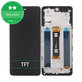 TCL 50 Pro NxtPaper - LCD Display + Touchscreen Front Glas + Rahmen (Matte Black) TFT
