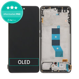 Xiaomi Redmi Note 14 5G 24094RAD4G - LCD Display + Touchscreen Front Glas + Rahmen (Black) OLED