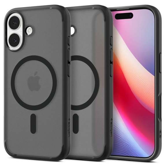 Spigen - Ultra Hybrid Case mit MagSafe für iPhone 17, Frost Black