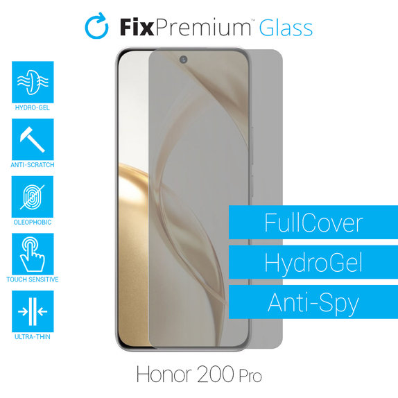 FixPremium HydroGel Anti-Spy - Displayschutzfolie für Honor 200 Pro