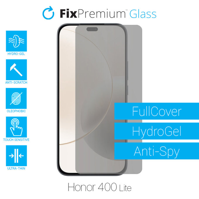 FixPremium HydroGel Anti-Spy - Displayschutzfolie für Honor 400 Lite