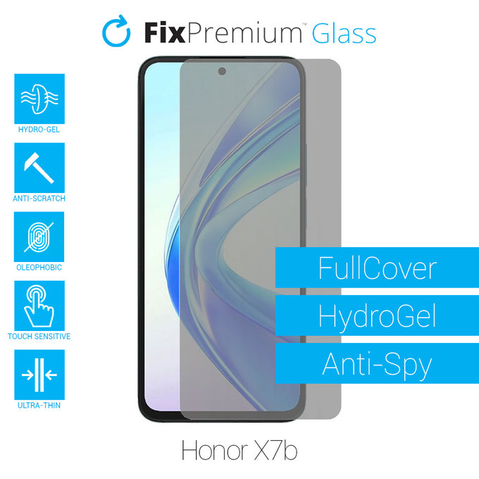 FixPremium HydroGel Anti-Spy - Displayschutzfolie für Honor X7b