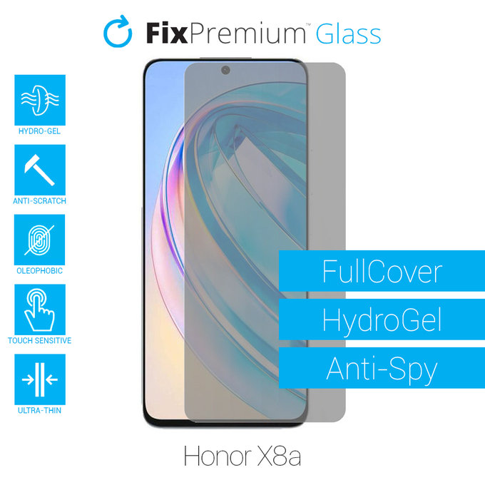 FixPremium HydroGel Anti-Spy - Displayschutzfolie für Honor X8a