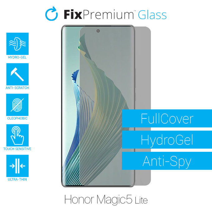FixPremium HydroGel Anti-Spy - Displayschutzfolie für Honor Magic5 Lite