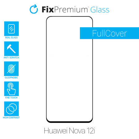 FixPremium FullCover Glass - Gehärtetes Glas für Huawei Nova 12i