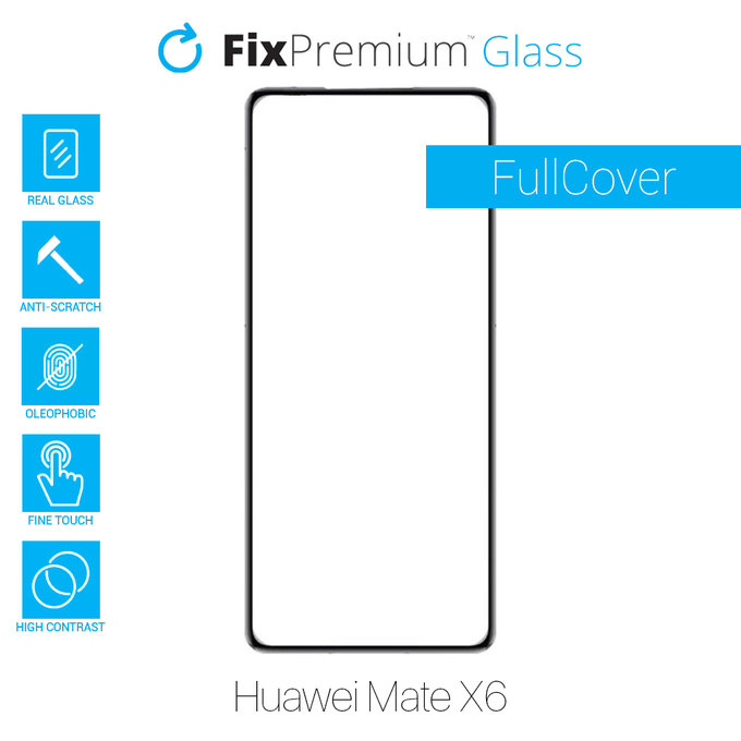 FixPremium FullCover Glass - Gehärtetes Glas für Huawei Mate X6