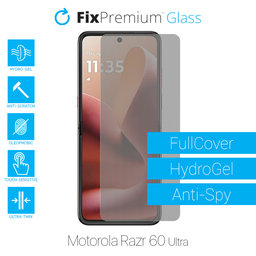 FixPremium HydroGel Anti-Spy - Displayschutzfolie für Motorola Razr 60 Ultra
