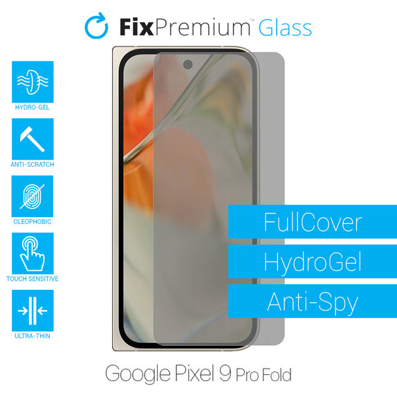 FixPremium HydroGel Anti-Spy - Displayschutzfolie für Google Pixel 9 Pro Fold