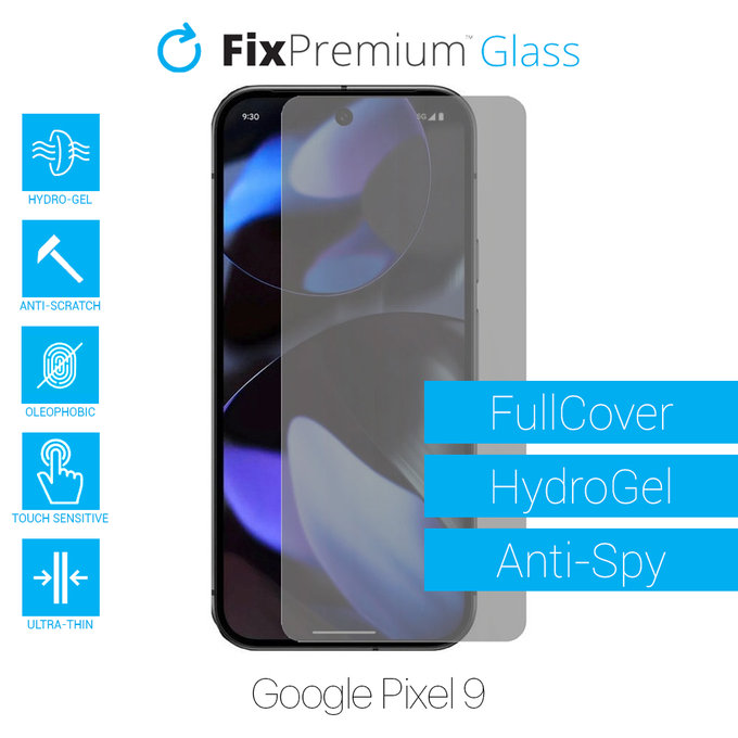 FixPremium HydroGel Anti-Spy - Displayschutzfolie für Google Pixel 9