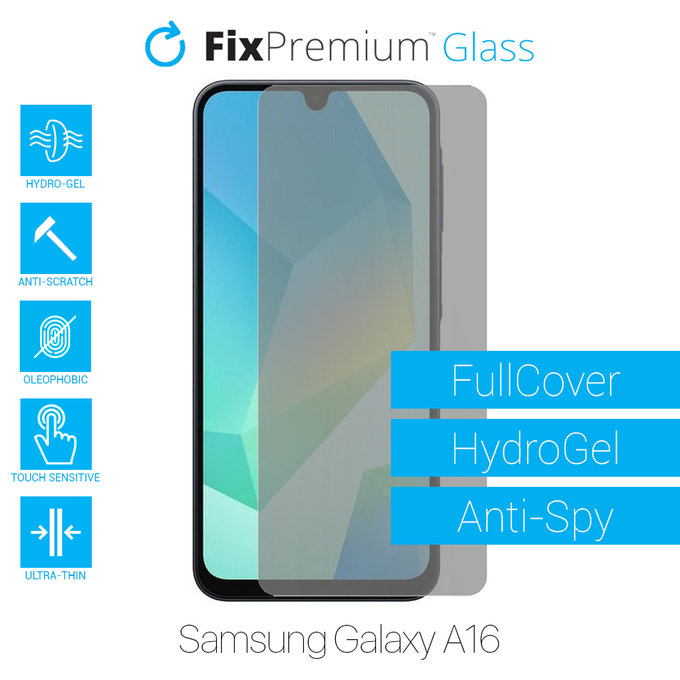 FixPremium HydroGel Anti-Spy - Displayschutzfolie für Samsung Galaxy A16