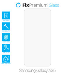 FixPremium Glass - Gehärtetes Glas für Samsung Galaxy A35 A356B