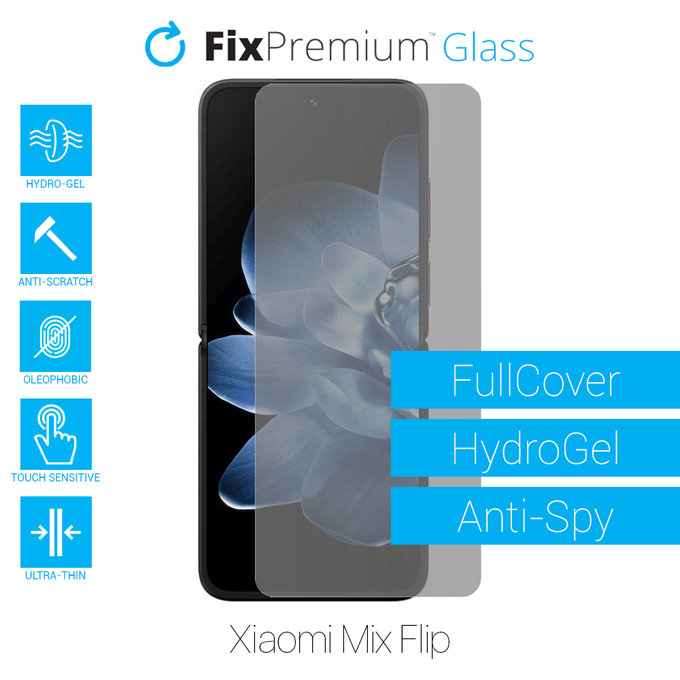 FixPremium HydroGel Anti-Spy - Displayschutzfolie für Xiaomi Mix Flip 2405CPX3DC
