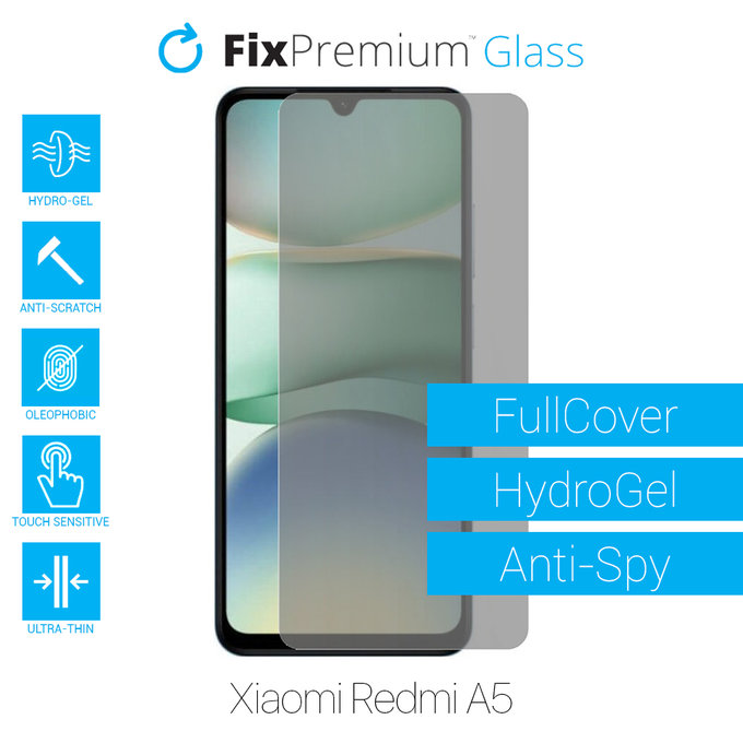 FixPremium HydroGel Anti-Spy - Displayschutzfolie für Xiaomi Redmi A5