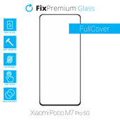 FixPremium FullCover Glass - Gehärtetes Glas für Xiaomi Poco M7 Pro 5G