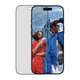 PanzerGlass - UWF 2-Way Privacy Tempered Glass mit Applikator für iPhone 17 Air, Schwarz