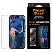 Schutzglas UWF mit Fastfit für iPhone 17 Air, Schwarz, PanzerGlass