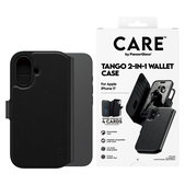 Wallet Tango Two-In-One Hülle mit MagSafe für iPhone 17, Schwarz, CARE