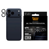 Hoops Ceramic II Kameraobjektivschutz für iPhone 17 Pro Max/17 Pro/16 Pro Max/16 Pro, Schwarz, PanzerGlass