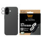 Kameralinsenschutz Hoops für iPhone 17/16 Plus/16, Glitter Silver, PanzerGlass